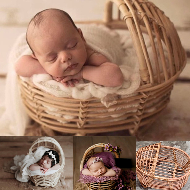 Baby Nursery Boy - Реквизит для фотосъемки новорожденных, круглый контейнер