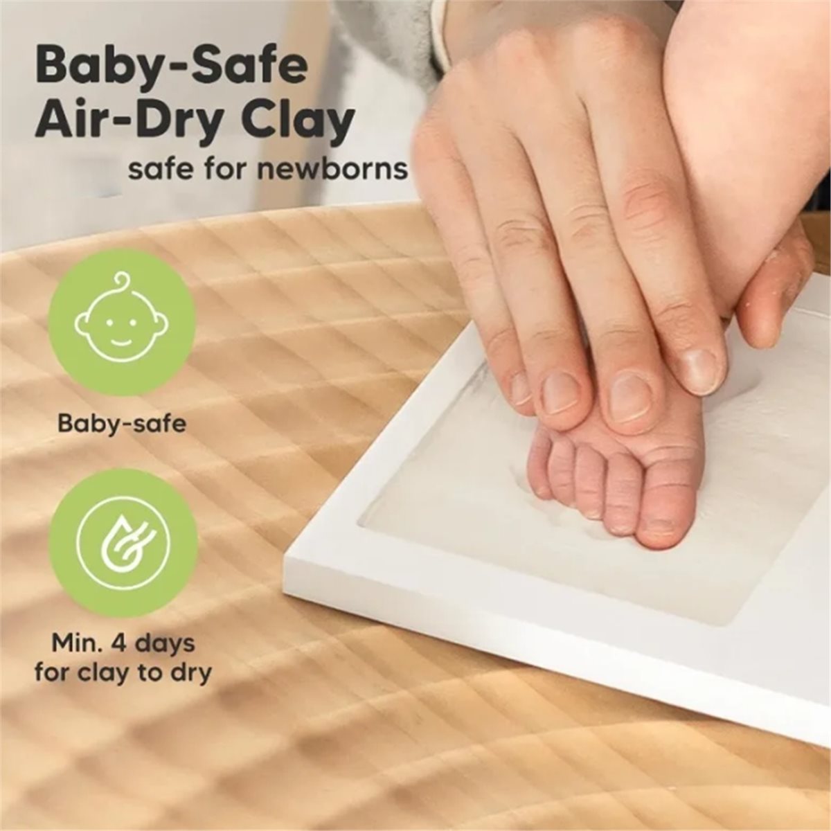 Baby Nursery Frames - Набор для создания отпечатков ручек и