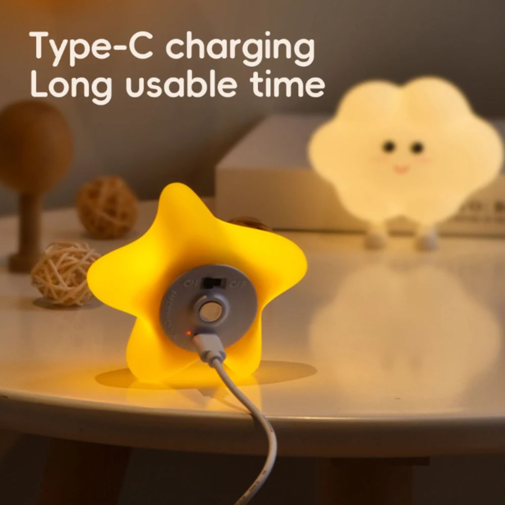 Милый силиконовый ночник для д – обзор и цена Baby Nursery Wall Lights